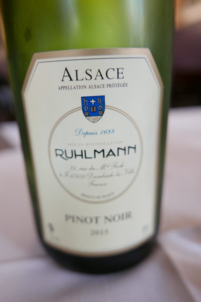 Le pinot noir de Ruhlmann © GP