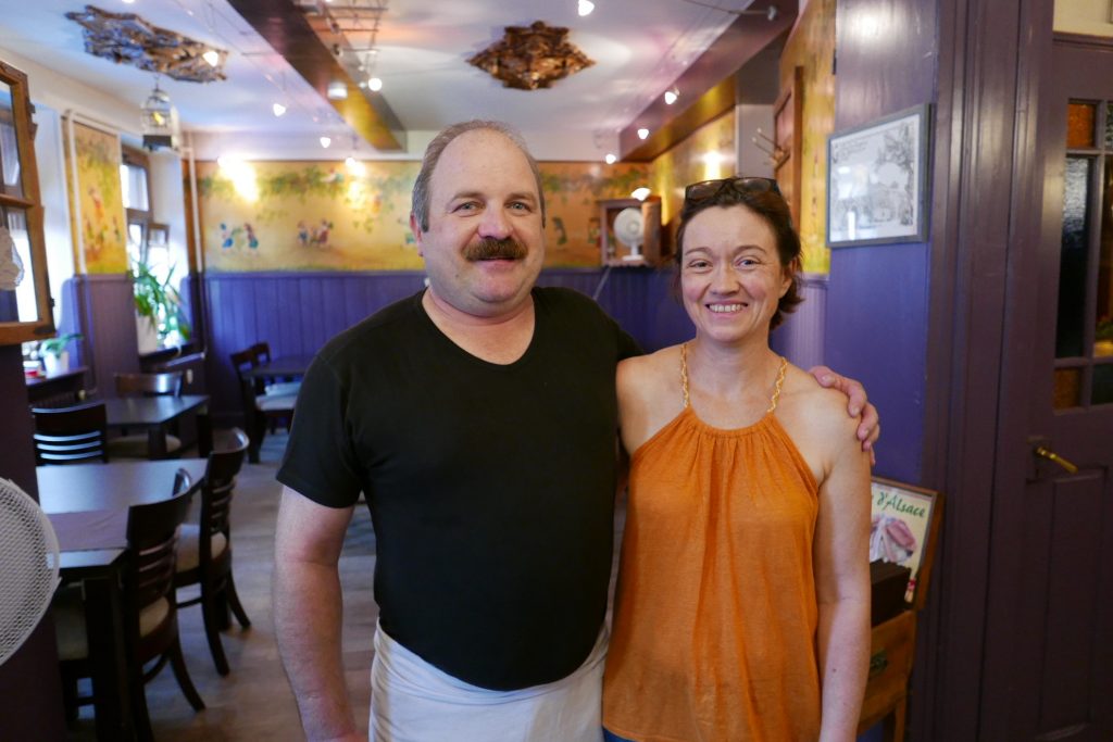 Alain et Claire Bergmann © GP