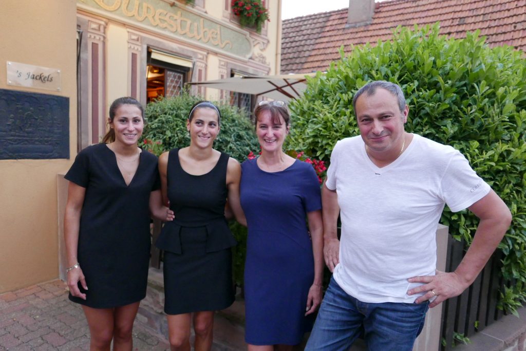 Eve, Sarah, Rachel et Pierre Meyer © GP