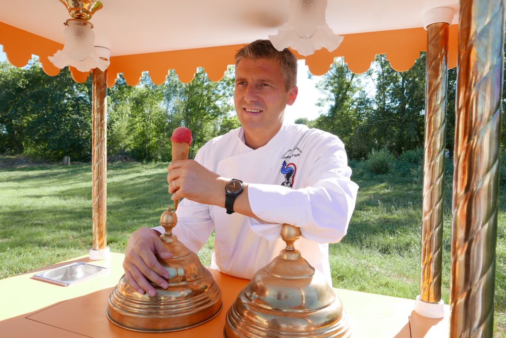 Philippe Faur et ses glaces © GP