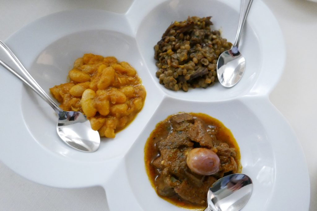 Tripes, lentilles, haricots © GP