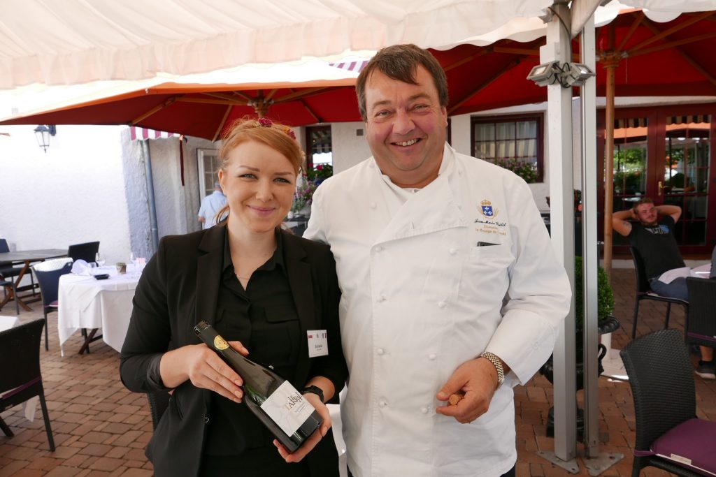 Jean-Marie Visilit et le service © GP