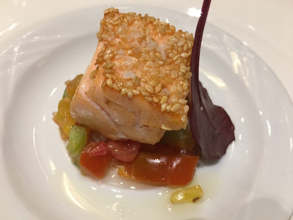 Saumon au sésame © GP
