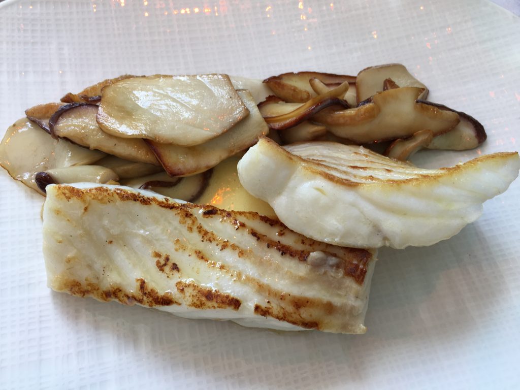 Turbot aux cèpes © GP