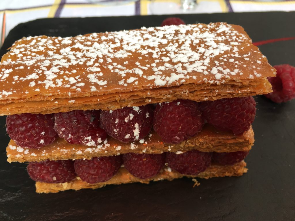Mille-feuille framboises © GP