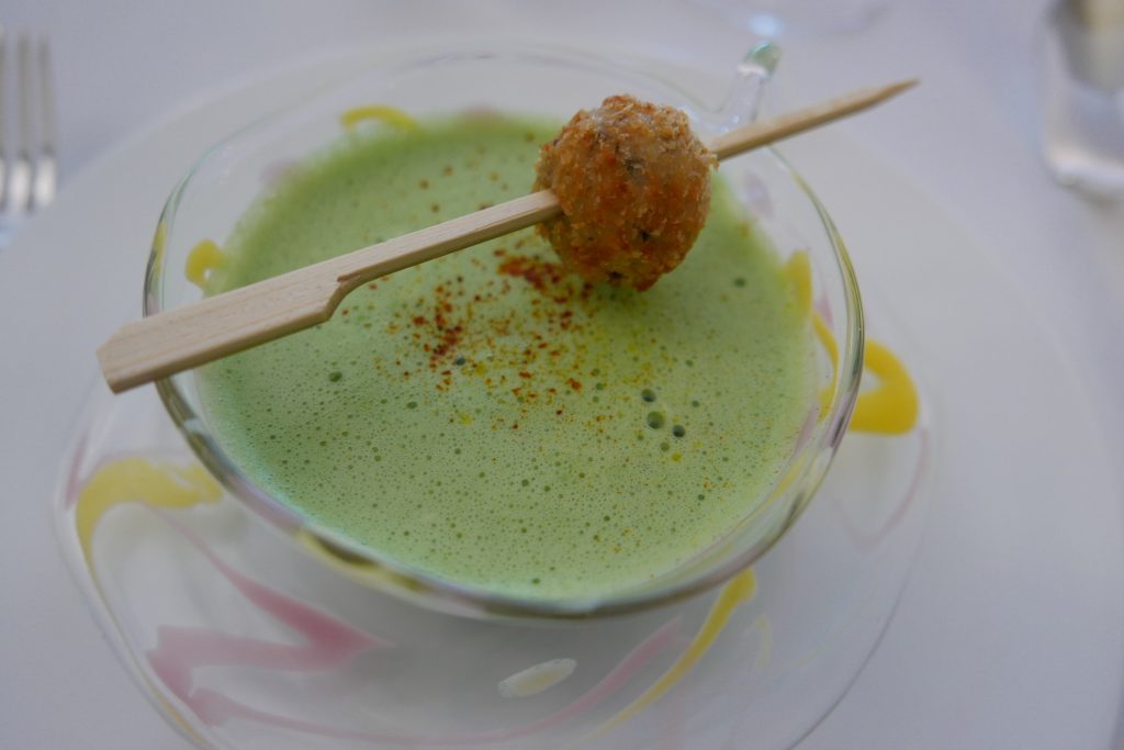 Soupe de céleri et moules © GP