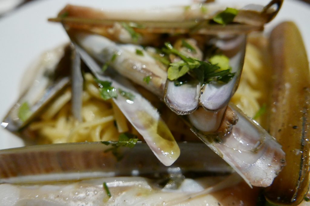 Linguine aux couteaux © GP
