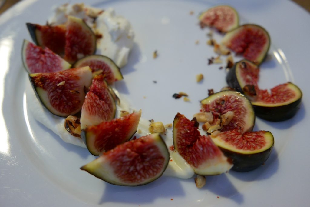 Figues, mascarpone, miel © GP
