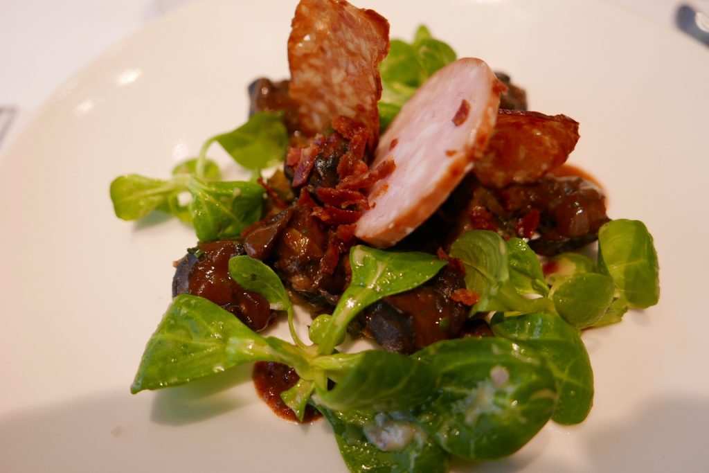 Escargots, poireaux, Morteau © GP
