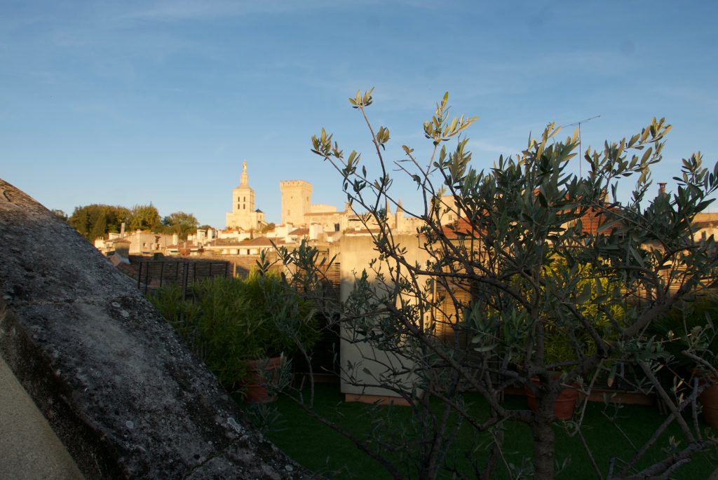 Vue depuis une terrasse © GP
