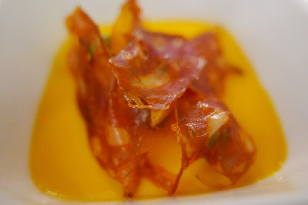 Royale de carottes, chorizo de taureau © GP