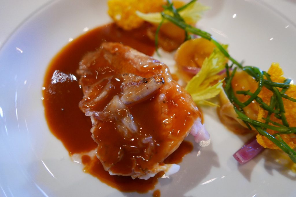 Chapon au jus de bouillabaisse © GP