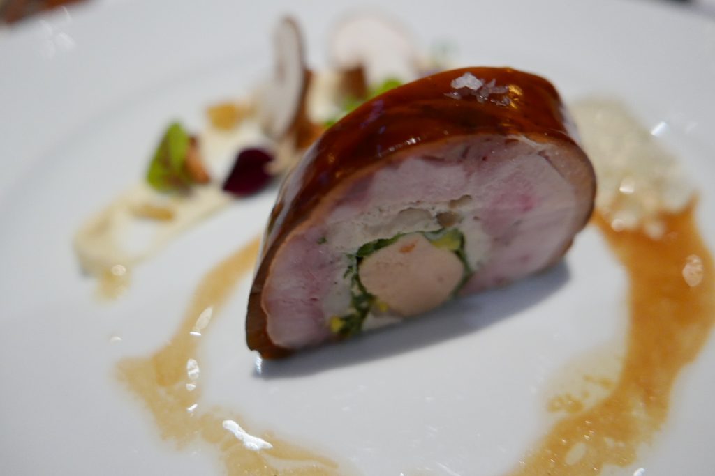 Ballotine de caille et de foie gras © GP