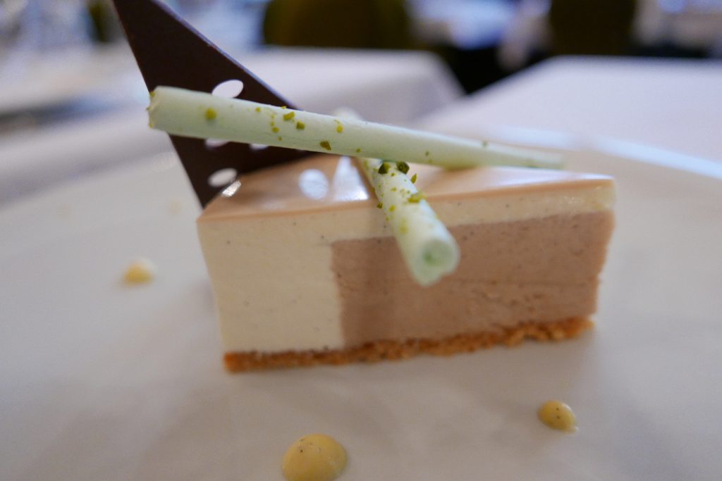 Cheese-cake marron vanille © GP