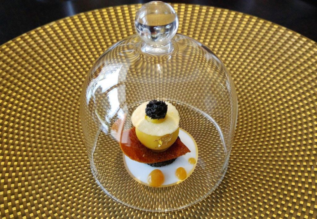 Sphère de foie gras © AA