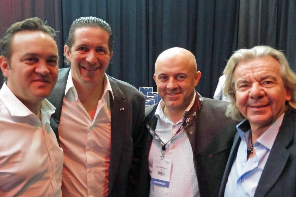Emmanuel Renaut, Christophe Bacquié, Olivier Nasti, JL Rabanel © GP