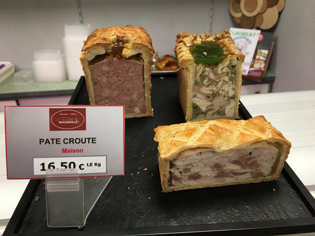 Trois versions de "pâté croûte" © GP