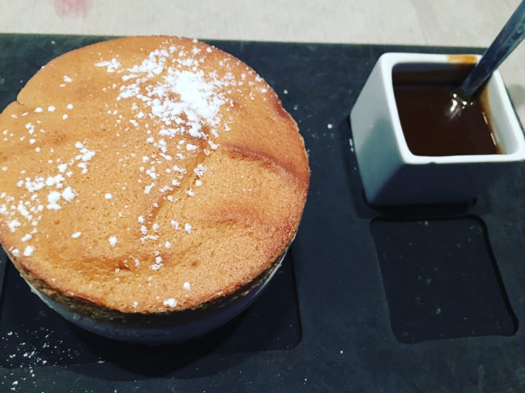 Soufflé au caramel et beurre salé © GP