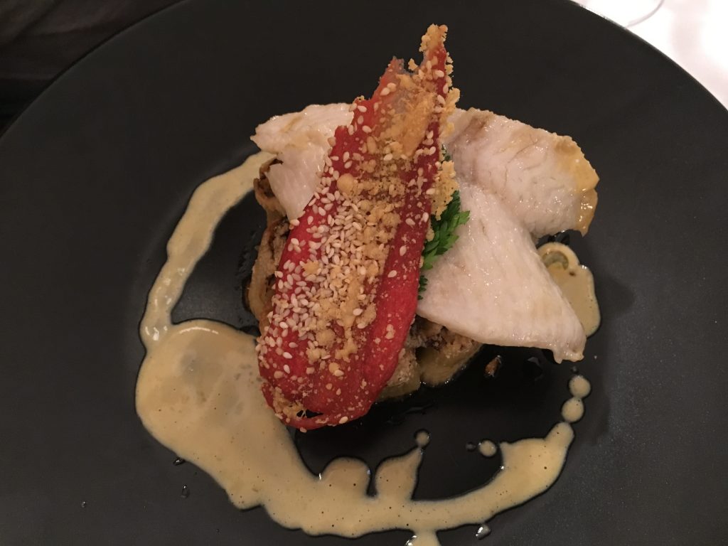 Turbot et cannelloni de champignons © GP
