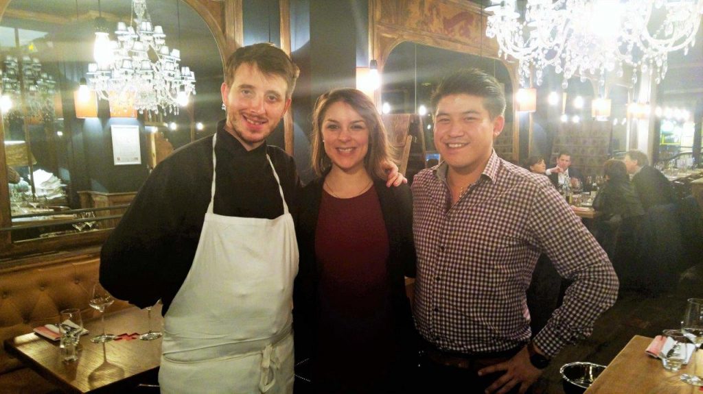 Johnatan, Elodie et Laurent © AA