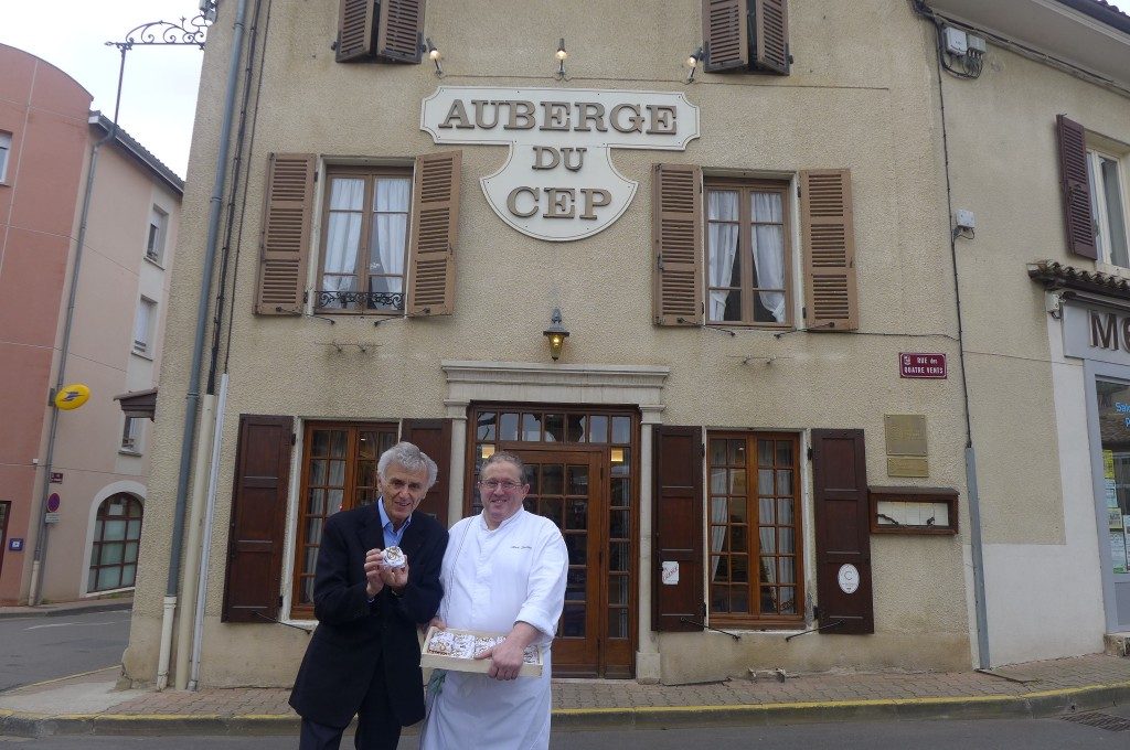 Alain Souliac avec Georges Duboeuf au Cep © GP