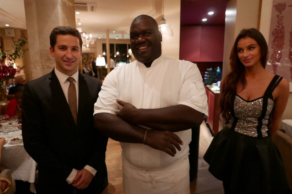 Broulaye Sacko et le service © GP