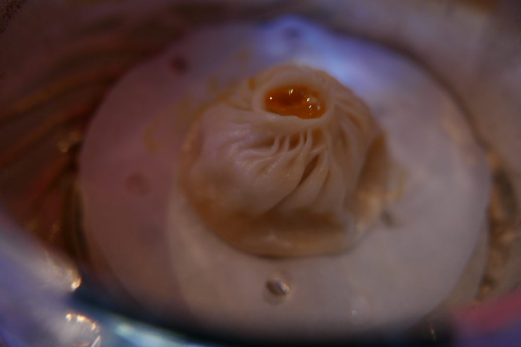 Ravioli shangahïen au crabe © GP