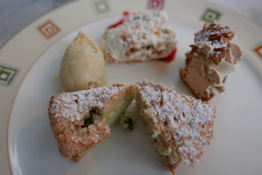 Sccès, nougat glacé, paris-brest © GP