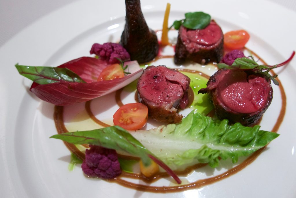 Salade de pigeon de Sologne © GP