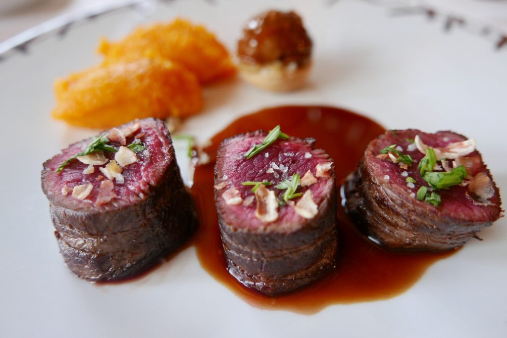 Noisette de biche et butternut © GP