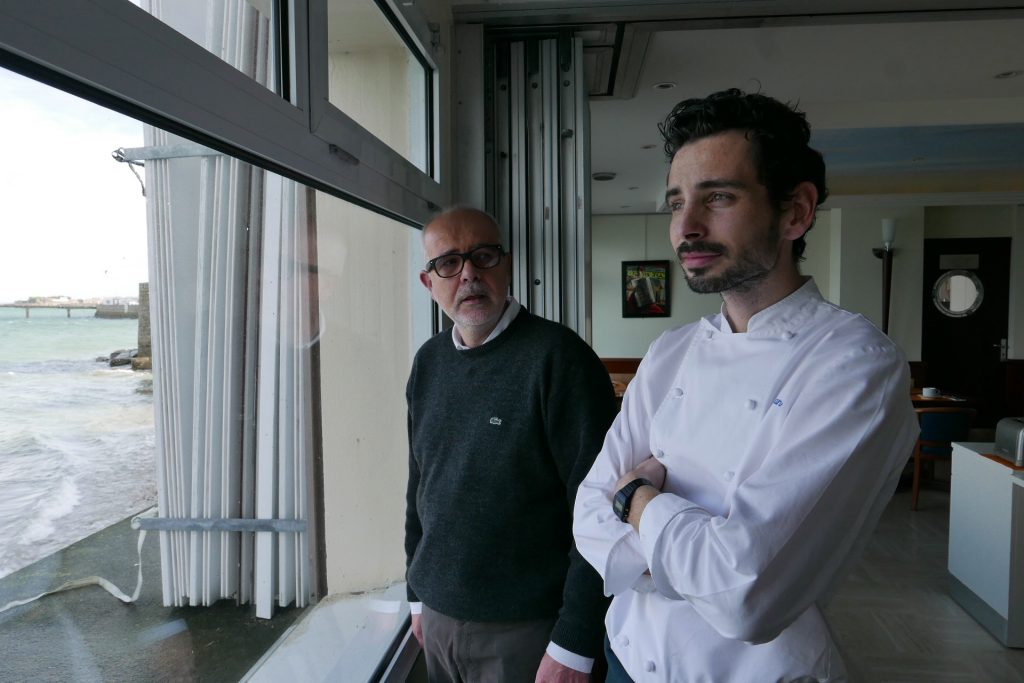Hervé et Arthur © GP