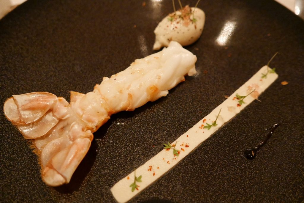 Langoustine, nage crémée © GP