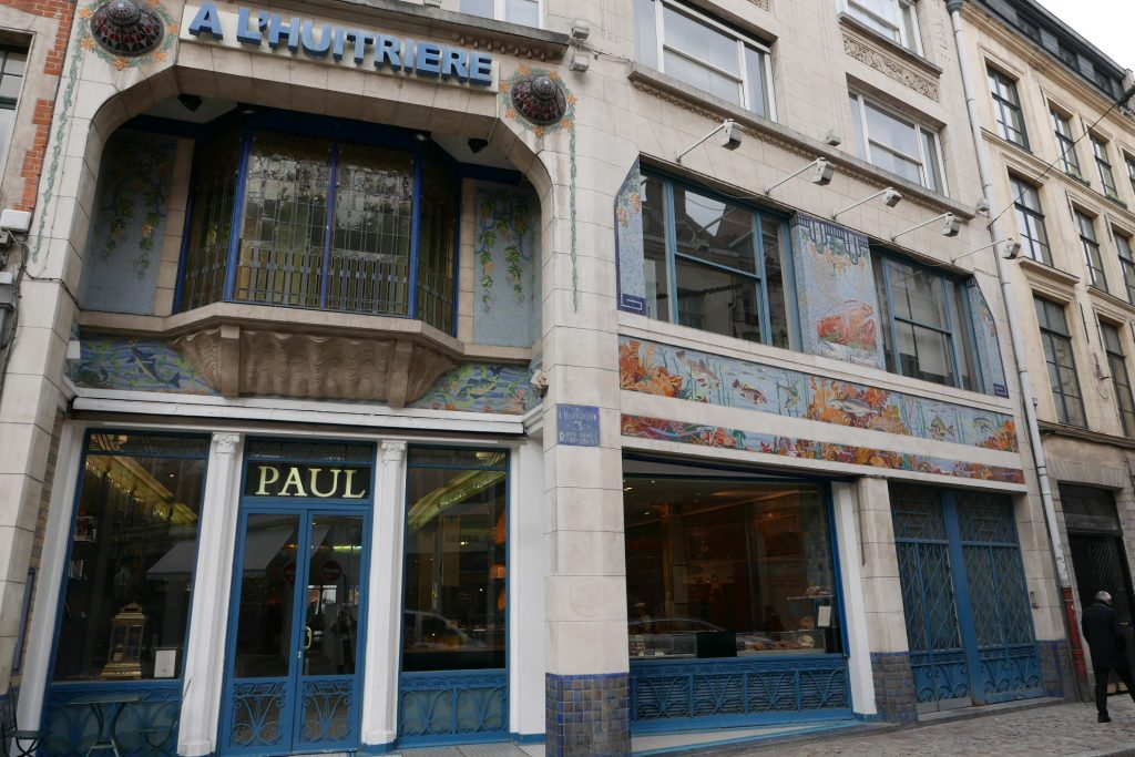 La façade de l'Huitrière revue par Paul © GP