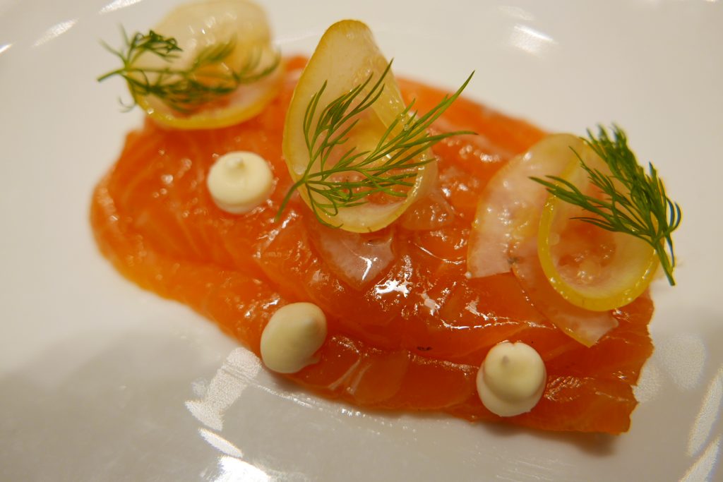 Saumon façon gravlax © GP