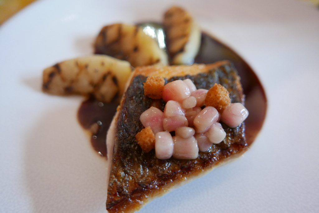 Mulet noir au vin rouge © GP