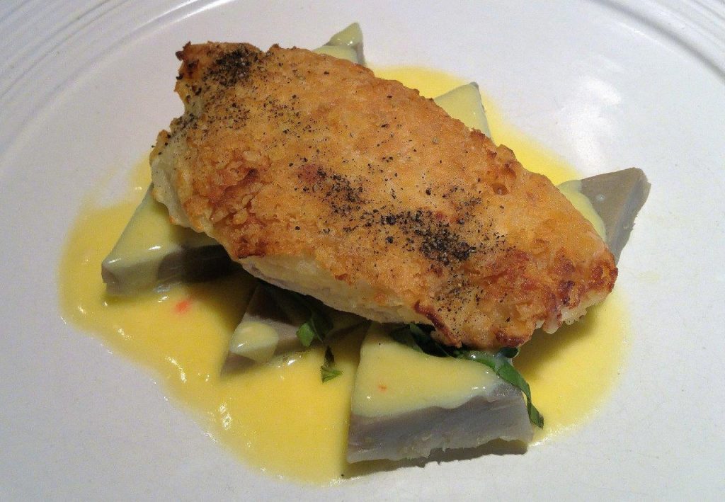 Poulet en croûte de parmesan © AA