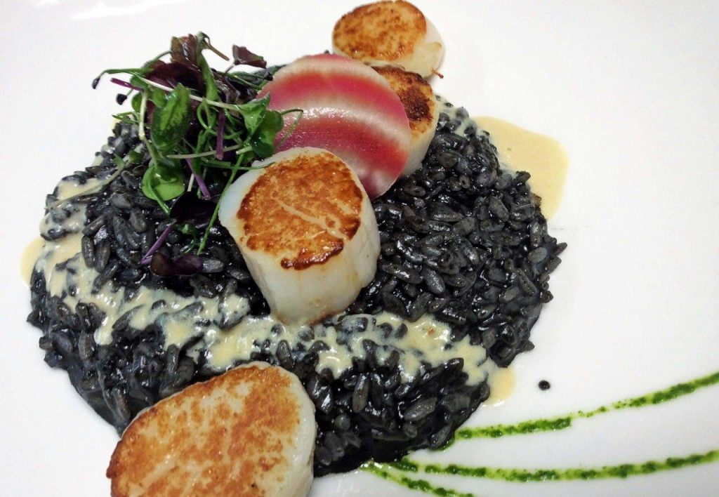 Risotto de saint jacques © AA