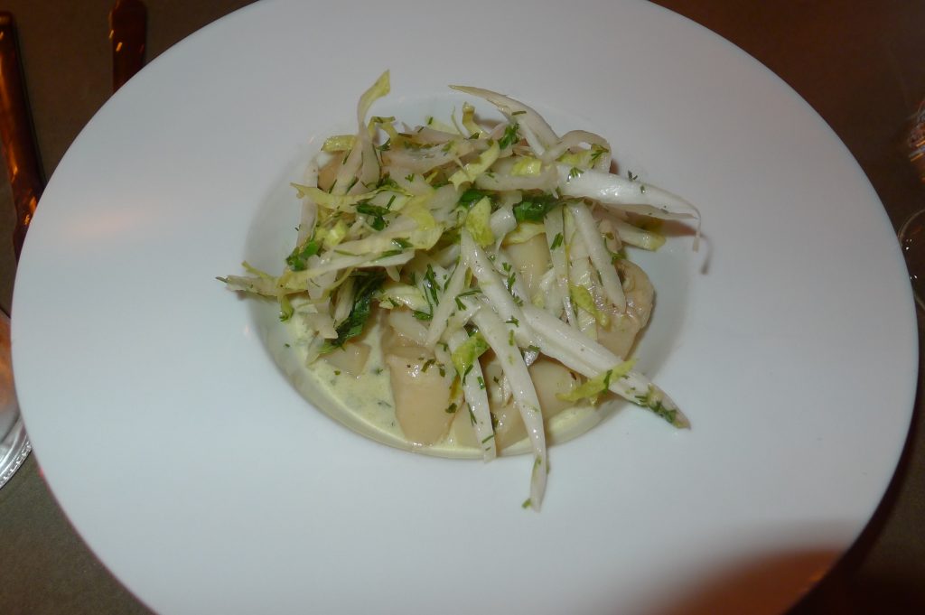 Blanc de seiche aux endives © JPE