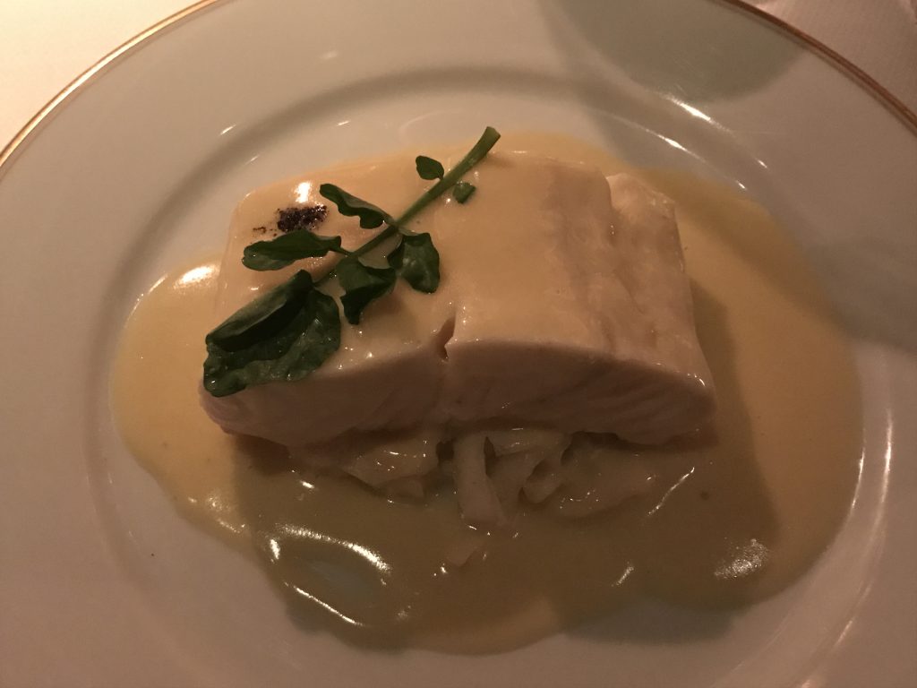 Flétan au beurre blanc © AN