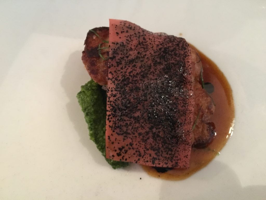 Ris de veau, radis et estragon © GP