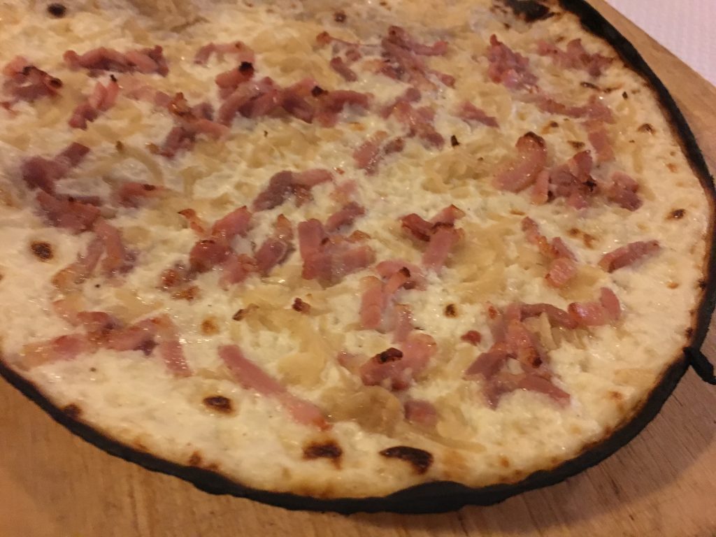 Tarte flambée nature © GP