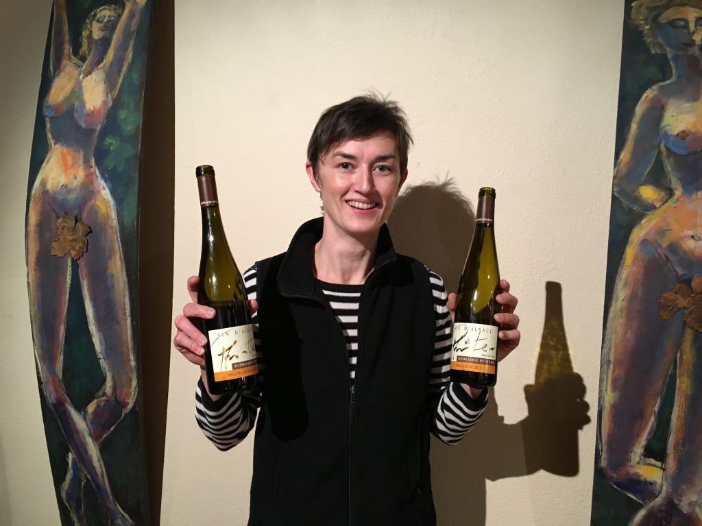 Mélanie et ses pinots noirs © GP