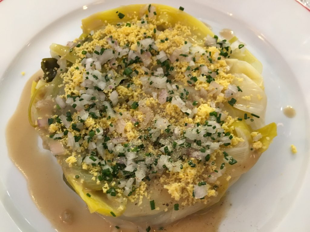 Poireaux vinaigrette © GP