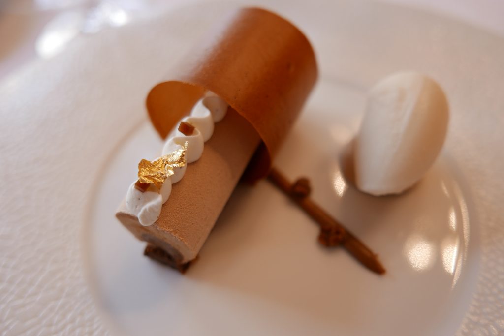 Parfait café, glace citronnelle © GP