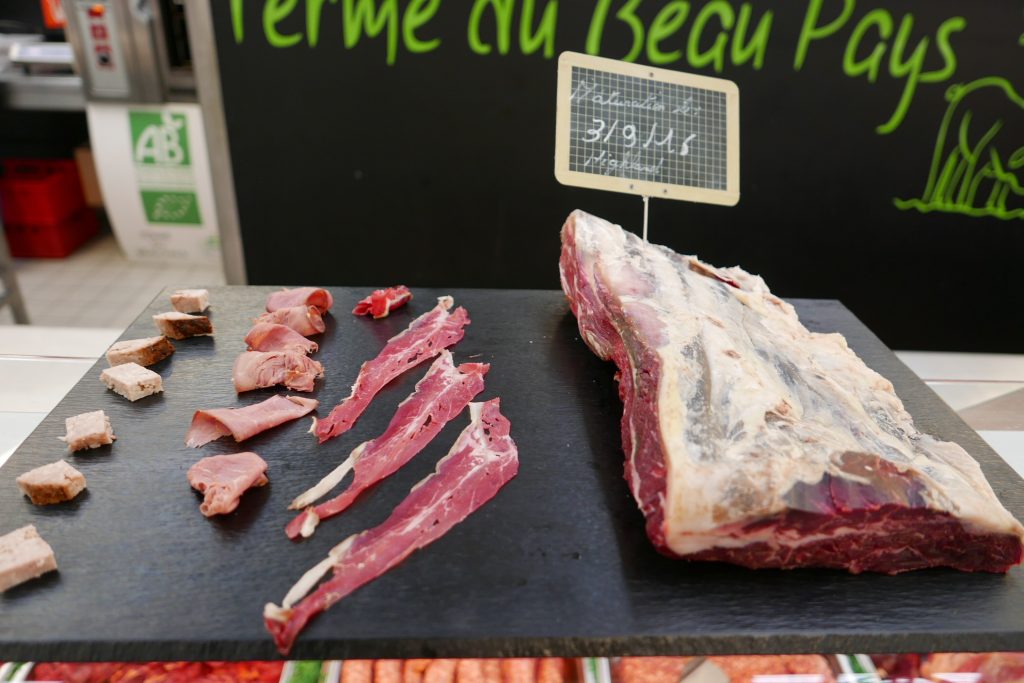 Pastrami, carpaccio, faux-filet © GP