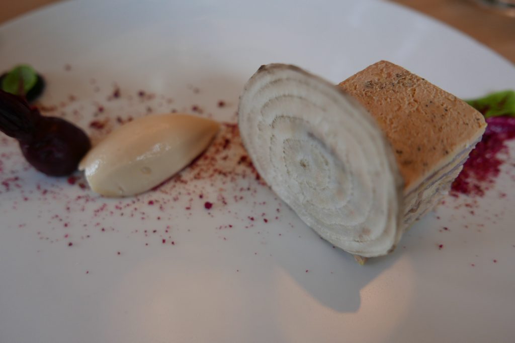 Pressé de foie gras et maigre © GP
