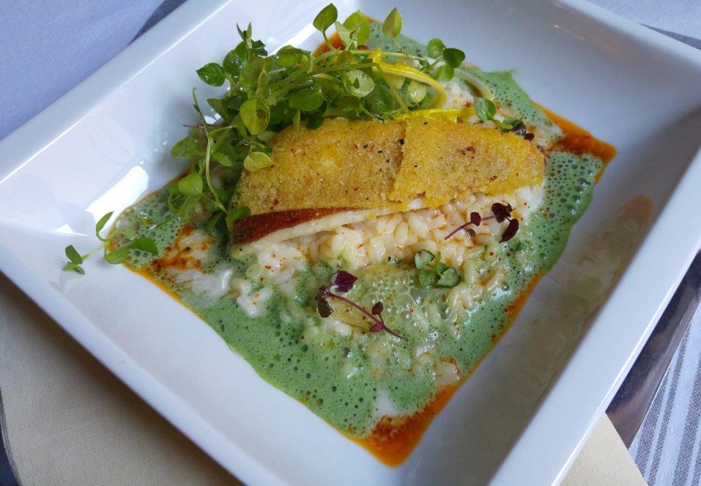 Risotto et galinette © AA