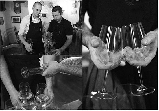 Le service © Maurice Rougemont