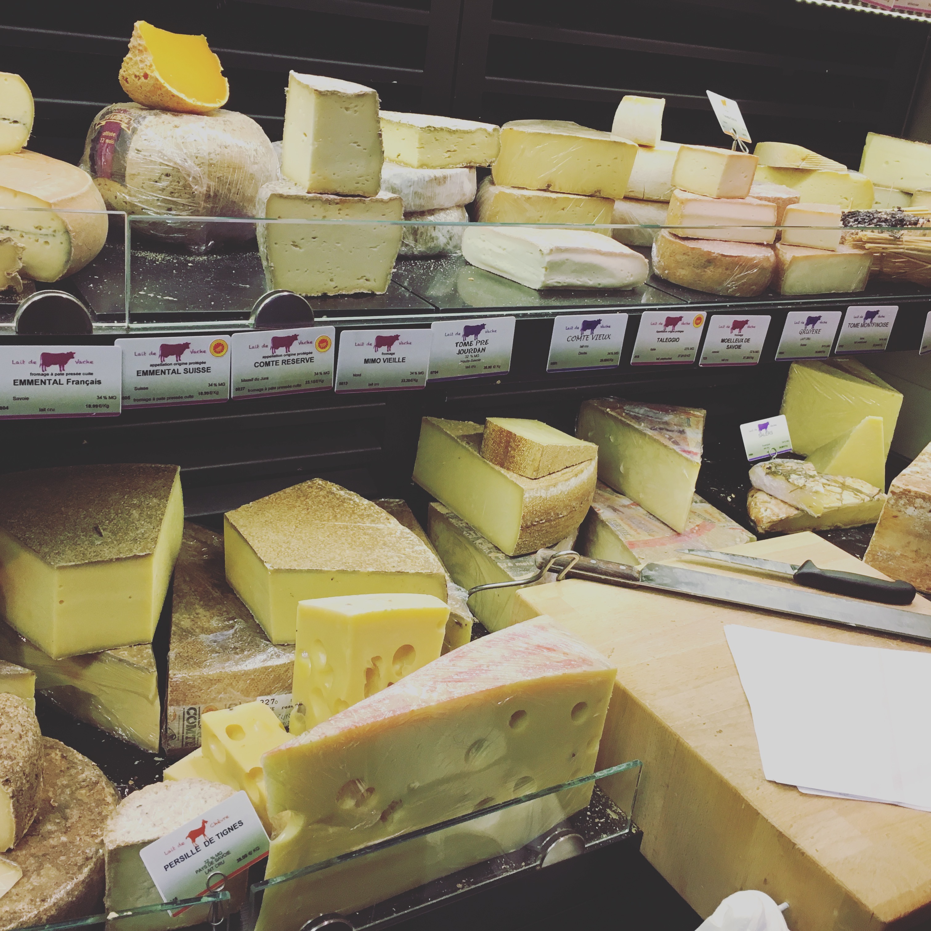 Fromages en rayon © GP
