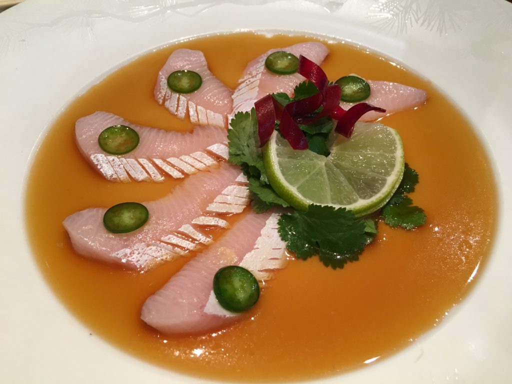 Sashimi de sériole © GP